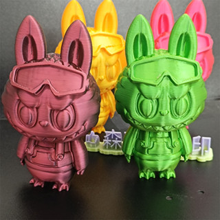 3D列印labubu公仔 可旋轉的拉布布 3D列印Labubu手辦 3D列印拉布布模型 3D列印拉布布公仔 labubu