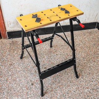可開發票/新品*小型多功能工作工具臺移動便攜式木工操作臺鋸臺折疊工具工作臺