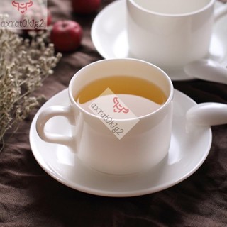 Z茶道 高檔歐式意式陶瓷濃縮咖啡杯帶碟帶勺經典簡約白色英式骨瓷茶杯 茶具禮盒 陶瓷咖啡杯
