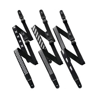 Basiner 吉他背帶 Dura 背帶 HARDCORE系列 VITALGRIP™ 六種圖案可選【他,在旅行】