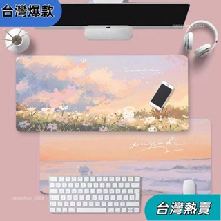 ✨新店開張✨滑鼠墊可愛卡通治癒電腦鍵盤護腕防滑加厚學生寫字辦公桌墊子滑鼠墊桌墊滑鼠墊防滑防水桌2819