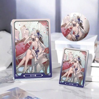 【臺灣出貨＋免運】原神芙寧娜周邊徽章吧唧亞克力磚流沙麻將擺件立牌生日禮物定製