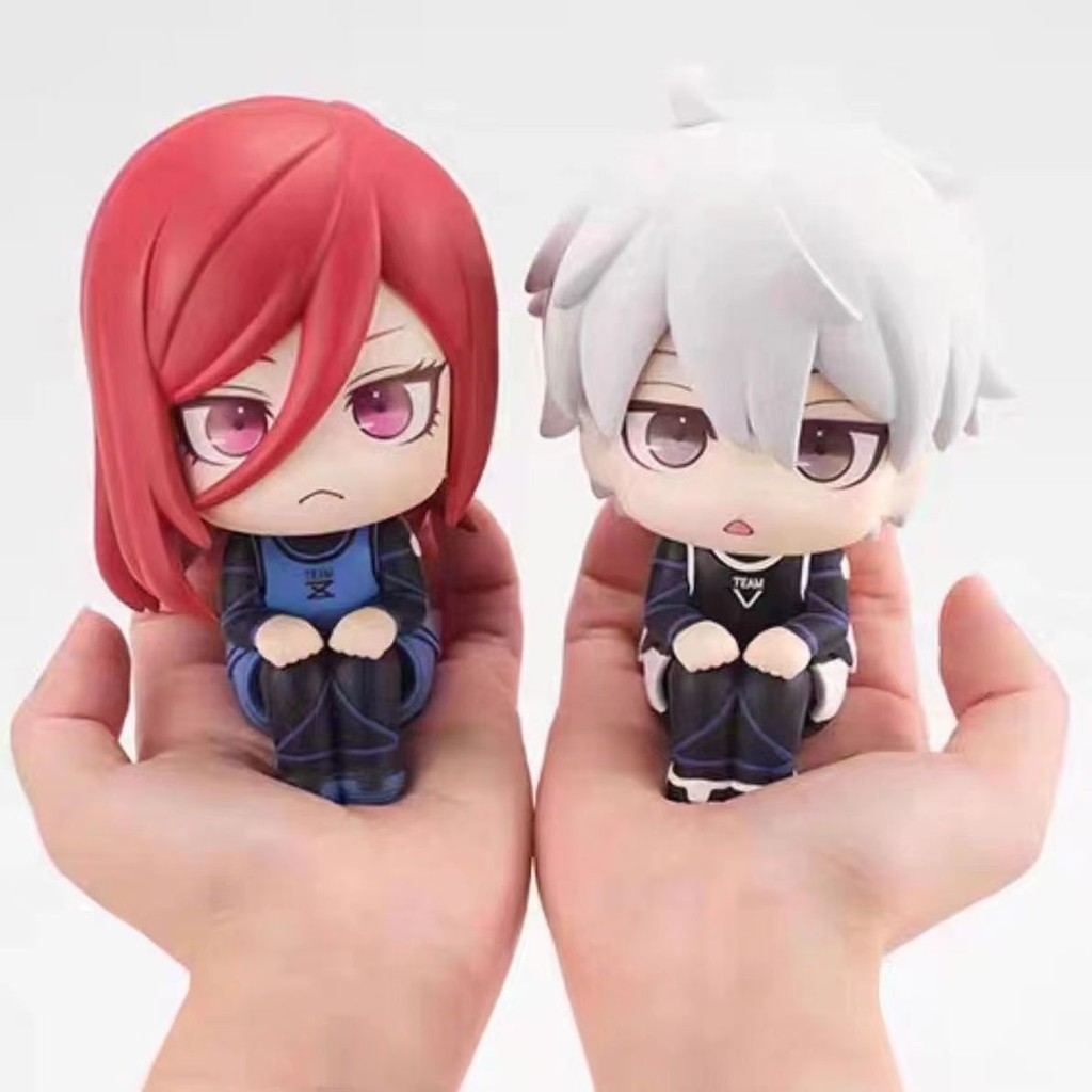 【優選精品＋免運】藍色監獄掌中凪誠士郎手辦千切豹馬掌上潔世一桌面蜂樂回擺件盒裝