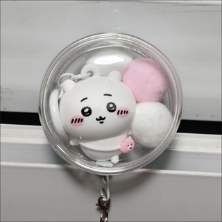 桃園💓出貨圓形迷你娃包chiikawa掛件收納遛娃包6cm玩偶外出娃包烏薩奇痛包527