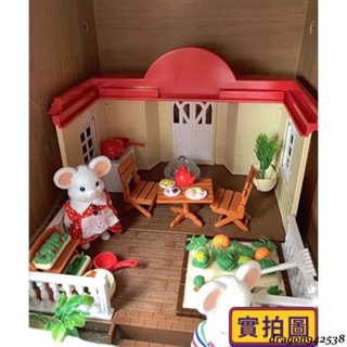 扮家家酒🐏 💖森林家族別墅 女孩拼裝模擬過家家娃娃房 傢俱搭配 兒童玩具 生日禮物