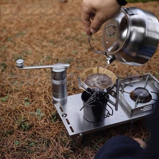 CAMPINGMOON柯曼CC152 115手搖咖啡研磨器戶外咖啡磨豆機露營器具