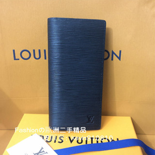 正品現貨 LV 路易威登M60622 Brazza EPI 水波紋對折長夾 12卡 手拿包 男士錢包