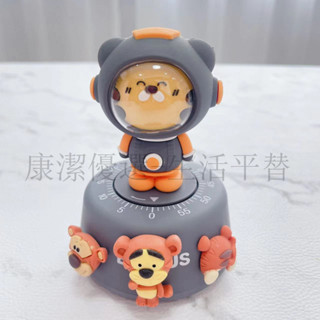 下殺價 電子計時器 倒數計時器 定時器 提醒器 宇航員計時器 卡通兒童自律學習桌麵時間管理 學生專用定時 機械提醒