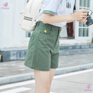 ✨臺灣直售✨ 短褲 女裝 高腰短褲 短褲女 女生短褲工裝短褲 工裝褲 短褲 夏寬鬆直筒男友風休閒嘻哈港風潮運動五分褲 顯