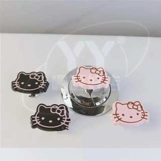 💕桃園出貨✨kt貓可愛美甲通用專用水箱按鍵 馬桶按壓按鈕衛生間家用馬桶提蓋器
