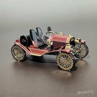 5Z9V 狂模 古董車 全金屬不銹鋼DIY拚裝模型3D免膠立體金屬拚圖玩具