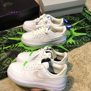 鞋先生 現貨 Nike Air Force 1 國外限定 白底 藍色 男女鞋 DD3227-100 現貨