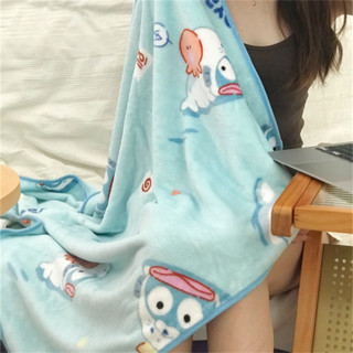被芯 夏涼被 可愛卡通ins小丑魚毛毯珊瑚絨夏季辦公室空調毯披肩蓋腿午休毯子 被子