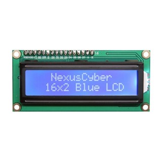 《60》LCD 1602A 白色字 藍背光 3.3V (送排針) Arduino 16x2 16*2 藍色畫面白字