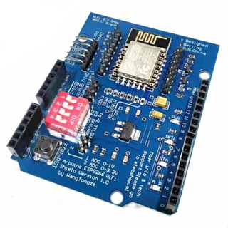 ►477◄ESP8266 串列埠WiFi擴展板 ESP-12E開發板 擴充套件 Arduino UNO R3