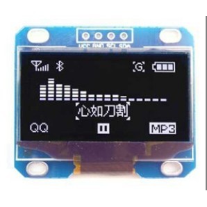 ►605◄白色 OLED顯示幕 1.3寸 12864 IIC I2C 4針 Arduino STM32 C51