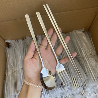 🍁 限時下殺 北歐風陶瓷筷子 筷子餐具 耐熱筷 家用筷 赫本風學生便攜餐具戶外筷子勺子餐具套裝一個人 X2IM