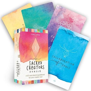 🐼溫蒂 The sacred creators oracle神聖創造者神諭卡 英文桌遊牌 神諭卡 桌遊