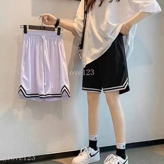 🌷臺灣出貨🌷Glove 美式高街 短褲女 夏季2024 流行寬鬆 複古休閒 運動褲 籃球褲 五分褲 寬褲 熱褲 女裝