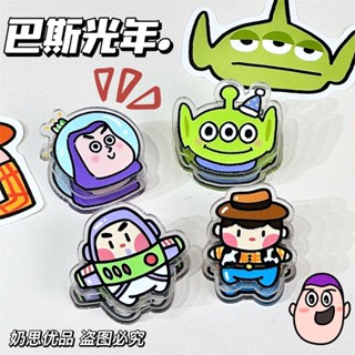 【桃園出貨】玩具總動員亞剋力pp夾 手賬夾 照片夾 零食封口夾 卡通動漫 巴斯光年便簽夾 多功能試捲夾 檔案夾