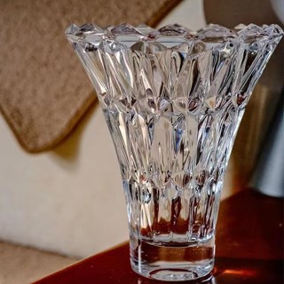 【新品推薦】璀璨水晶玻璃花瓶 ins風插花擺件客廳鮮花水養水培高級感
