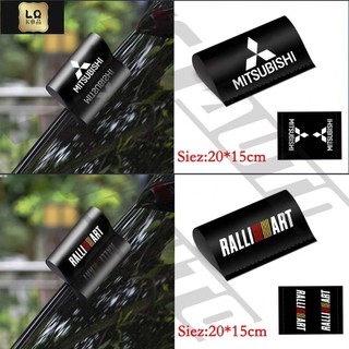 1適用於MITSUBISHI 全新三菱汽車貼紙清洗標籤風格後備箱門貼花 PVC 汽車裝飾護理貼紙Ralliart Mir