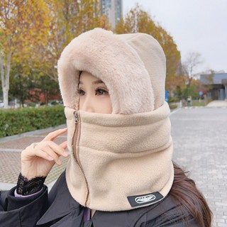 【臺灣】熱銷款~帽子冬季防寒護耳防風加厚頭套雷鋒圍脖一體電動車麵罩騎行保暖