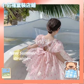 小佑禧✨其它材質女童連衣裙童裝兒童裝新款洋氣公主裙小女孩韓版公主裙子禮服晚禮服宴會婚宴七天左右收到