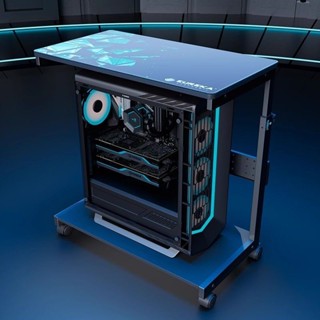 臺灣熱銷🔥電腦主機託架 可移動 託盤 架 子置物架 電競主機架 移動臺式電腦桌