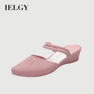IELGY 女夏季時尚五趾涼鞋外穿兩件沙灘加高防滑拖鞋