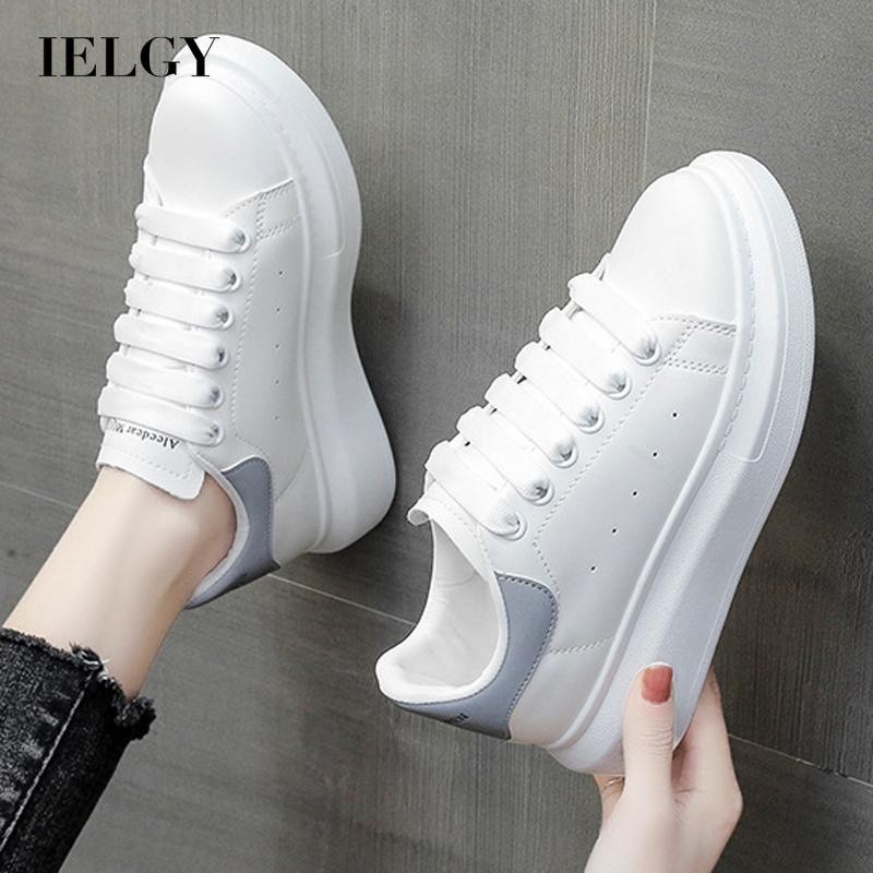 IELGY 女韓版厚底增高休閒鞋