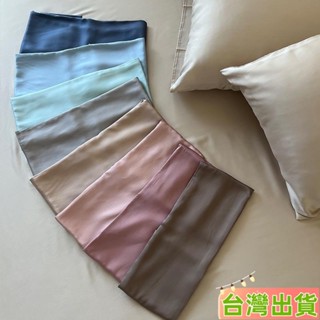 臺灣發貨 天絲枕套 48x75、50x80【9色】枕頭套 涼感天絲