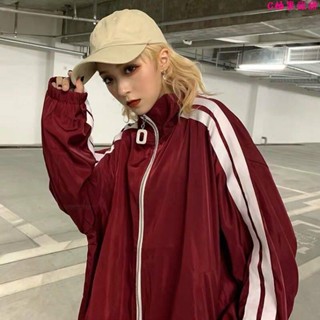 輕薄防曬外套🎀外套女韓版寬松學生拉鏈ins潮新款夏季百搭學院風棒球服防曬衣女