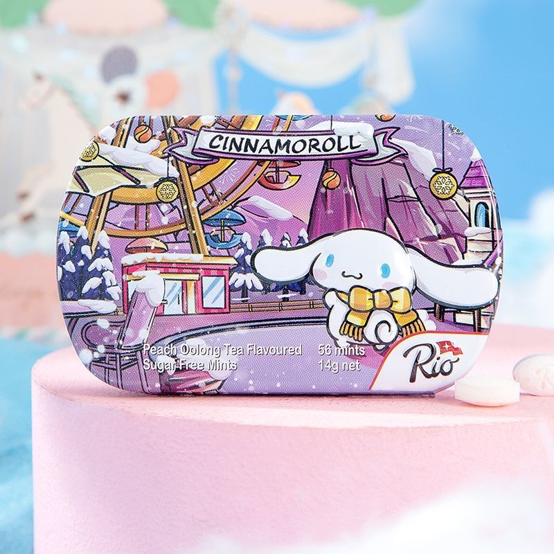 ✨新品特惠   RIO三麗鷗糖果禮盒禮物玉桂聯名送女友閨蜜高顔值薄荷糖零食