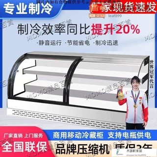 可到付/臺式展示櫃階梯冰臺冷藏點菜炸串三輪車冷凍保鮮燒烤商用擺攤冰櫃