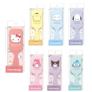 【現貨】小禮堂 Sanrio 三麗鷗 方形氣墊梳 (大臉款) Kitty 美樂蒂 酷洛米 布丁狗 大耳狗 帕恰狗