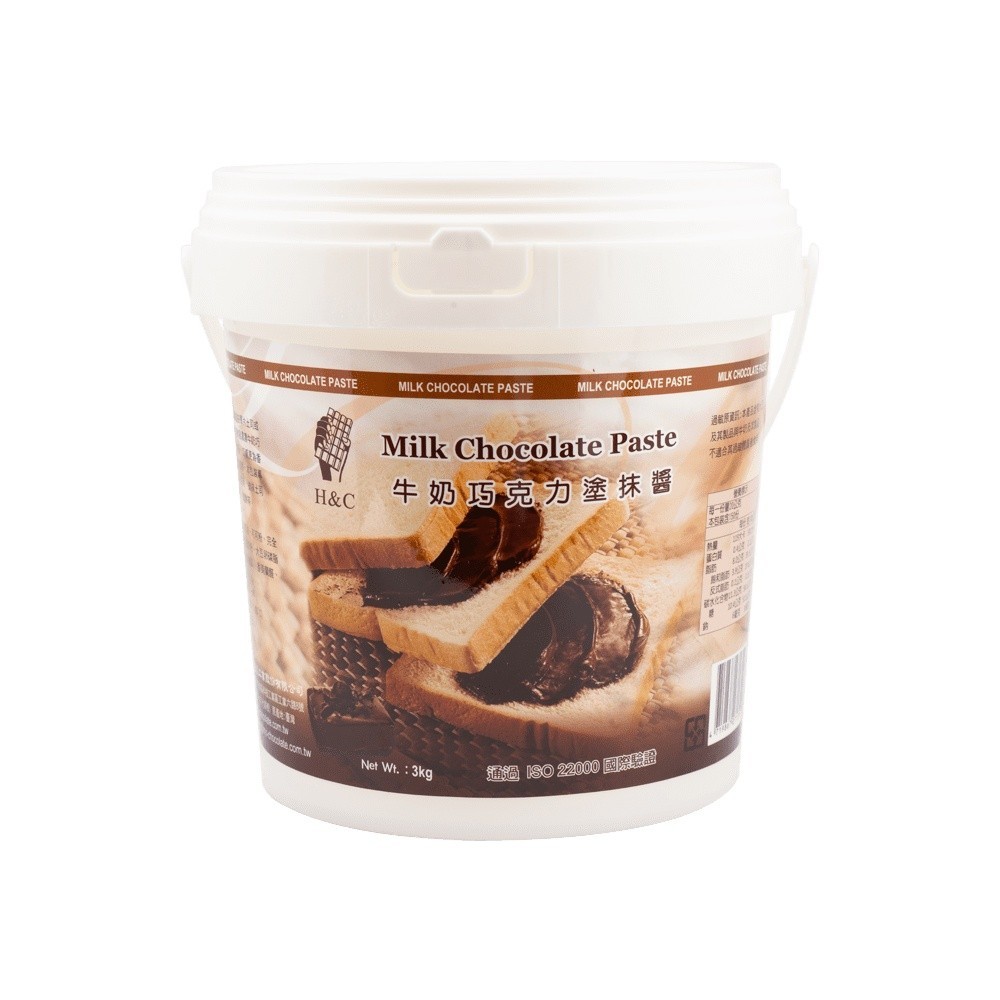 【聖寶】正香軒牛奶巧克力抹醬 - 3kg /罐