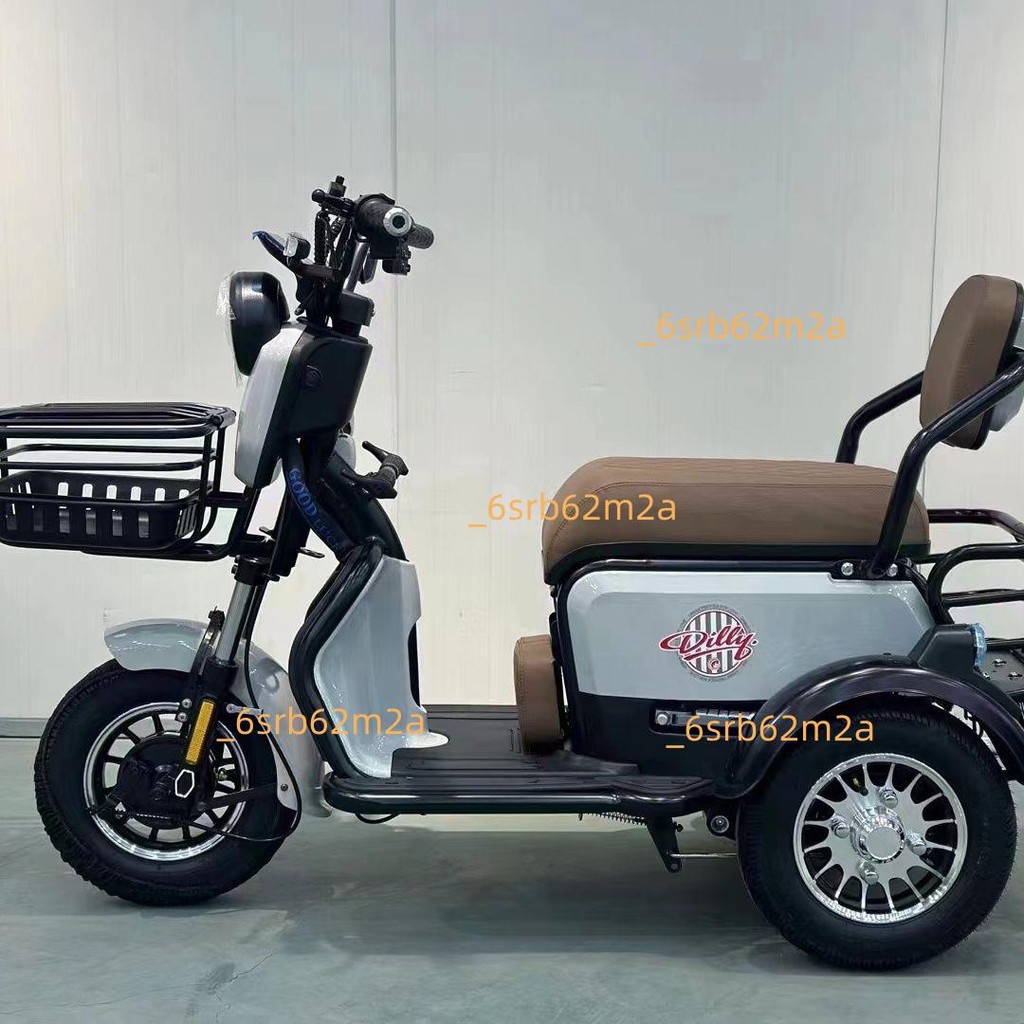 【1.3萬人收藏】國標新款電動三輪車成人接送孩子女士代步三輪車小型代步家用電車（廠商直發,咨詢運）