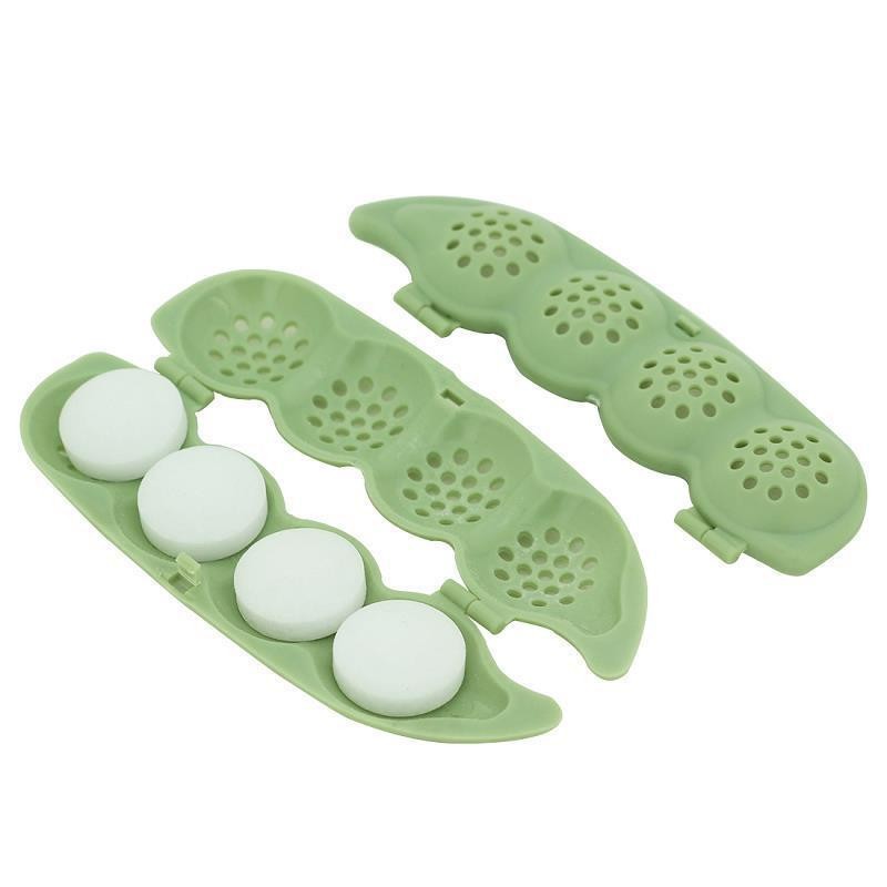 2pcs home green pea mothballs case naphthalene fragrance