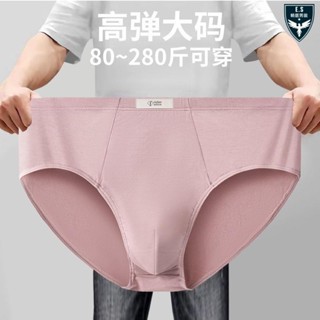 L-10XL 大尺碼 彈力 高腰三角內褲 男 新款莫代爾運動內衣 男生速乾青年內褲【E.S男裝】C2