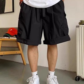 M-8XL 臺灣出貨 男生衣著 休閒短褲 美式工裝褲新款戶外運動速乾工裝口袋高檔五分褲寬鬆透氣休閒短褲 工裝短褲 免運