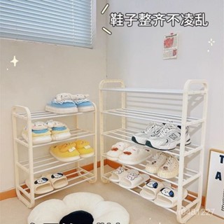 🎉🎉臺灣熱賣🔥🚀簡易鞋架ins風出租屋門口鞋架子多層家用學生宿捨鞋櫃鞋子收納架💕欣心🆕生活館💖 WKHF