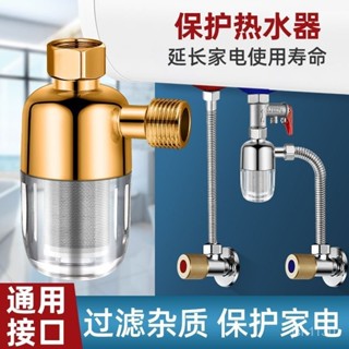 【臺灣出貨】熱水器前置過濾器家用自來水龍頭洗衣機花灑阻水垢不銹鋼濾芯凈水