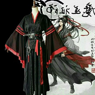 蝦皮最低價 加急出貨⚫️魔道祖師 魏無羨角色同款服裝 Cosplay 薛洋 莫玄羽 動漫服裝 古裝 角色扮演 雪紡面料