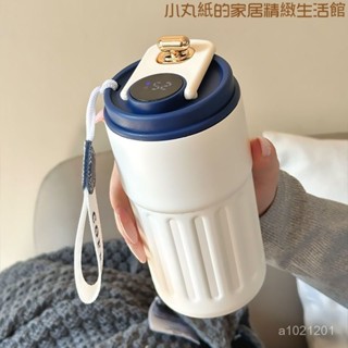 🔥火爆上線🔥咖啡杯 水杯 隨行杯 不鏽鋼保溫杯 大容量保溫杯 便攜雙飲吸管 冰霸杯 咖啡保溫杯 316不銹鋼咖啡保溫杯顯