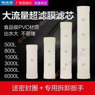 🐾🐽優選 廚房凈水器濾芯中央全屋不銹鋼過濾器通用大流量中空纖維超濾膜 JJGG