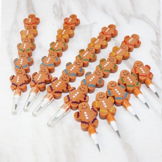 新品🚀學王文創兒童免削鉛筆hb聖誕禮物糖餅人卡通下蛋筆子彈筆學生禮品 趣味文具