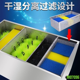 訂金+聯係客服購買 魚池過濾器水循環系統水池過濾箱室外自動凈水裝置戶外大型不銹鋼
