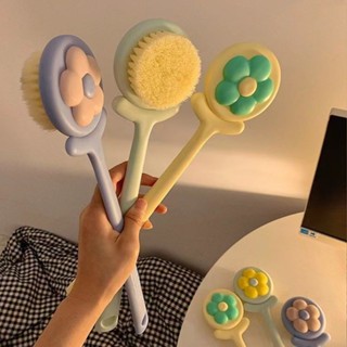 刷背神器 洗背刷 洗澡神器 去角質加密沐浴長柄刷 身體清潔刷 搓澡神器洗澡不求人 加長把手 好握好用洗澡刷子搓背