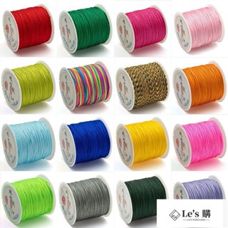 韓國製*加密72號玉線手工手鏈編織diy紅線繩子0.8mm文玩串珠項鏈吊墜編繩